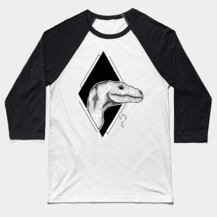 Velociraptor Baseball T-Shirt